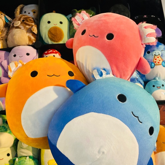 Squishmallow Axolotls bundle of three - Picture 1 of 4